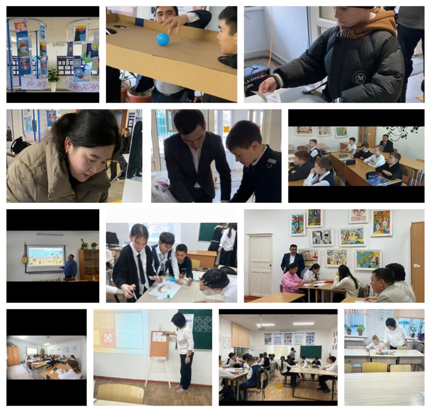 Көркем еңбек және музыка пәндерінің апталығы  25-29  қараша  аралығында өткізілді.